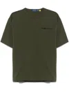 Polo Ralph Lauren Logo-embroidered T-shirt In Green