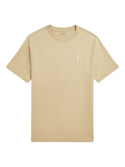 POLO RALPH LAUREN LOGO-EMBROIDERED T-SHIRT