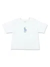 Polo Ralph Lauren Logo-embroidered T-shirt In White