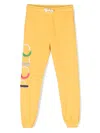 Polo Ralph Lauren Logo-embroidered Tapered Track Pants In Yellow