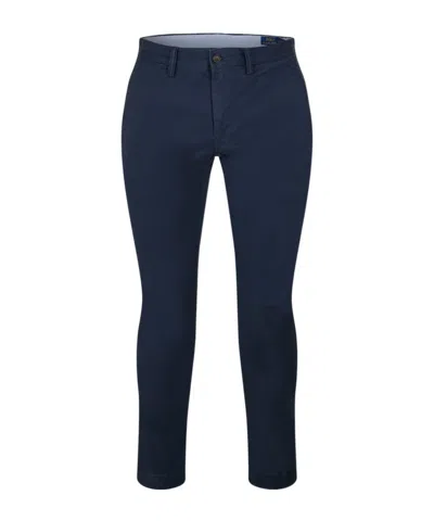 Polo Ralph Lauren Logo Embroidered Track Pants In Black