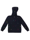 Polo Ralph Lauren Logo-embroidered Zip-up Hoodie In Blu