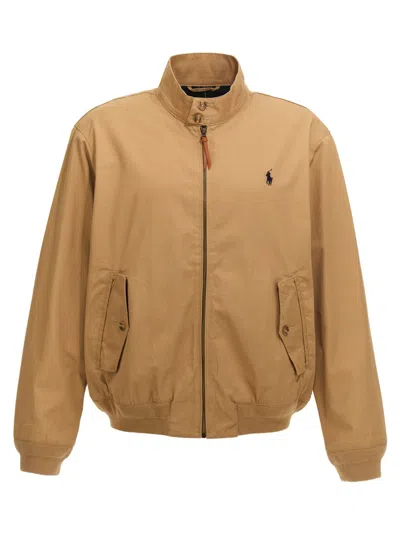 Polo Ralph Lauren Logo Embroidery Bomber Jacket