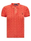 Polo Ralph Lauren Woman Sweater Coral Size Xl Cotton In Red