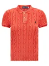 Polo Ralph Lauren Braided Cable Knit Polo Shirt
