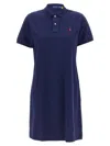 Polo Ralph Lauren Mini Logo Dress Blue