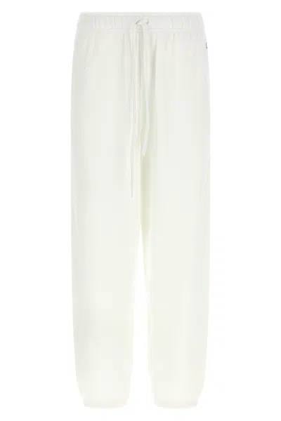 Polo Ralph Lauren Logo Embroidery Joggers In White