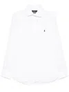 Polo Ralph Lauren Timeless White Shirt With Signature Polo Pony Motif In White
