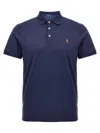 Polo Ralph Lauren Mens French Navy Short-sleeved Logo-embroidered Custom Slim-fit Cotton-jersey Polo Shirt Xl
