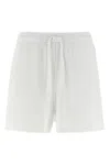 Polo Ralph Lauren Logo Embroidery Shorts Bermuda And Short White