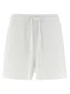 Polo Ralph Lauren Logo Embroidery Shorts Bermuda And Short White