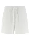 Polo Ralph Lauren Logo Embroidery Shorts Bermuda And Short White In White