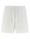 Polo Ralph Lauren Logo Embroidery Shorts Bermuda And Short White In White