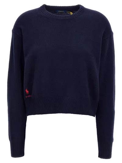 POLO RALPH LAUREN LOGO EMBROIDERY SWEATER