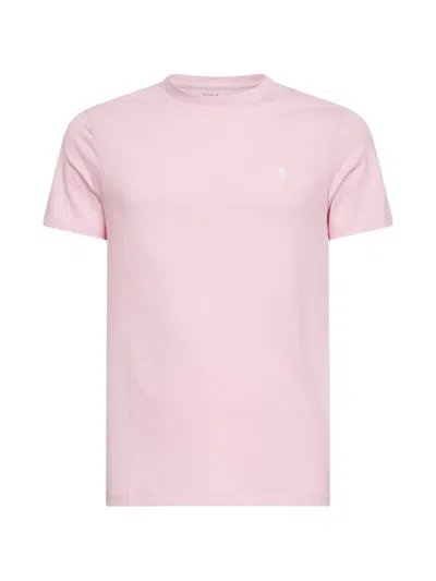 Polo Ralph Lauren Garden Pink Jersey Custom Slim-fit Crewneck T-shirt