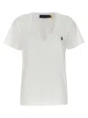 Polo Ralph Lauren Crew Neck T-shirt With Horse In White