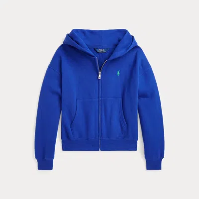 POLO RALPH LAUREN LOGO FLEECE FULL-ZIP HOODIE