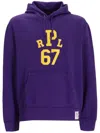 Polo Ralph Lauren Hoodie With Logo In Purple