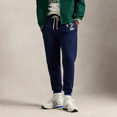 Polo Ralph Lauren Logo Fleece Sweatpant In Cruise Navy