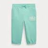 Polo Ralph Lauren Logo French Terry Sweatpant In Bayside Green