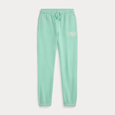 Polo Ralph Lauren Kids' Logo French Terry Sweatpant In Bayside Green