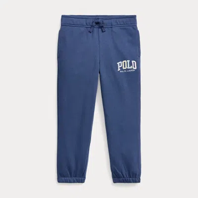 Polo Ralph Lauren Kids' Logo French Terry Sweatpant In Light Navy