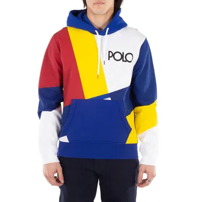 Polo Ralph Lauren Logo Graphic Pattern Hoodie In Multi
