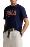Polo Ralph Lauren Classic Fit Logo Jersey T-shirt In Cruise Navy