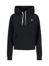 Polo Ralph Lauren Hooded Knitwear Drawstring Detail In Animal Print