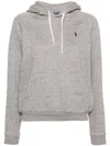 Polo Ralph Lauren Overhead Hoodie Dark In Gray
