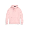 Polo Ralph Lauren Loopback Fleece Hoodie In Pink