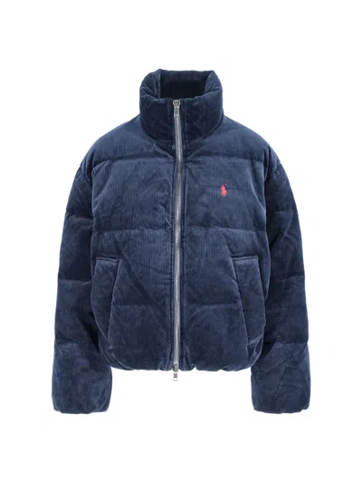 Polo Ralph Lauren Corduroy Jacket In Blue