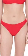 Polo Ralph Lauren Logo Jacquard Bikini Bottoms Bright Hibiscus In Bright Hibiscus