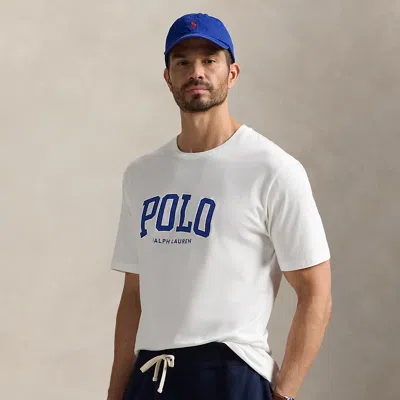 Polo Ralph Lauren Logo Jersey T-shirt In White