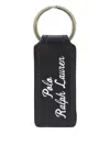 Polo Ralph Lauren Logo Keyring In Black