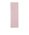 Polo Ralph Lauren Logo Knitted Scarf In Pink