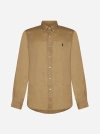 POLO RALPH LAUREN LOGO LINEN SHIRT