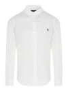 Polo Ralph Lauren Classic Fit Linen Shirt In White