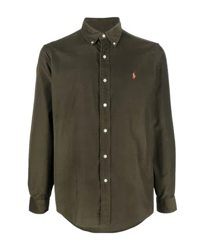 POLO RALPH LAUREN LOGO LONG-SLEEVED SHIRT