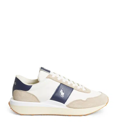 Polo Ralph Lauren Logo Low-top Sneakers In White