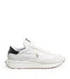 Polo Ralph Lauren Logo Low-top Sneakers In White