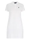 Polo Ralph Lauren Polo Pony Short-sleeved Dress In White