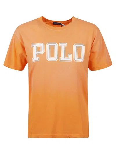 Polo Ralph Lauren Logo In Orange
