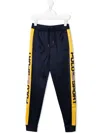 Polo Ralph Lauren Logo-panel Track Pants In Blue