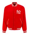 Polo Ralph Lauren Yankees Bomber Jacket In Red