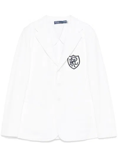 Polo Ralph Lauren Sakko Mit Logo-patch In White
