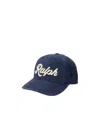 Polo Ralph Lauren Blue Baseball Cap With Logo Print On The Front And Rear Adjustable Buckle Closure In Blue