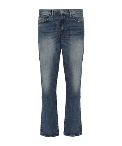 Polo Ralph Lauren Logo-patch Jeans In Blue