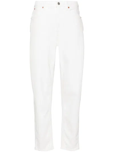 Polo Ralph Lauren Logo-patch Jeans In Weiss