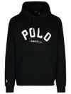 POLO RALPH LAUREN POLO RALPH LAUREN LOGO PATCH JERSEY HOODIE